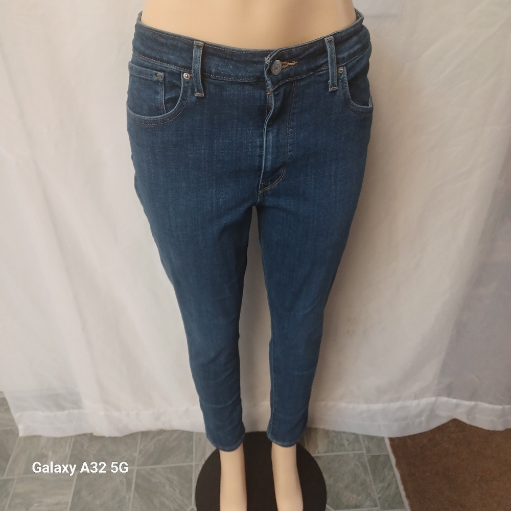 Levi's Size 32 Blue Skinny Jeans Classic Fit